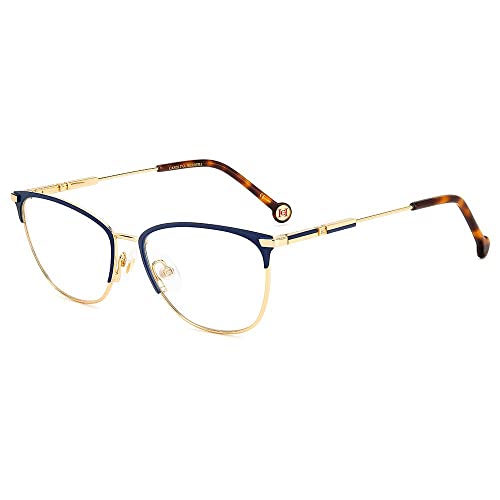 Carolina Herrera Unisex Her 0161 Sunglasses, LKS/16 Gold Blue, 56 von Carolina Herrera