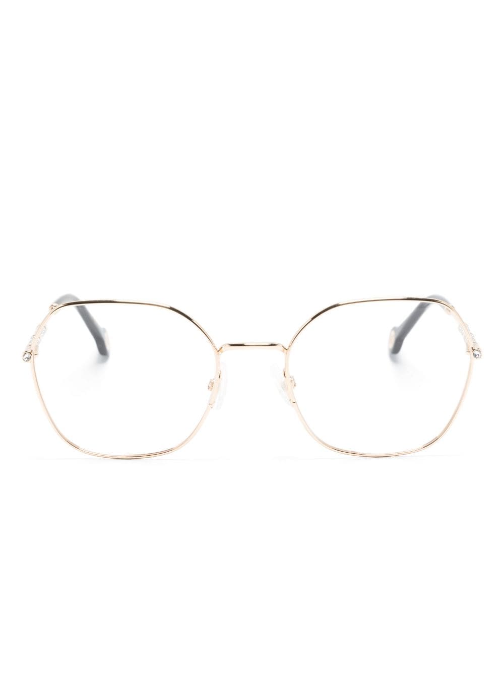 Carolina Herrera Brille mit sechseckigem Gestell - Gold von Carolina Herrera