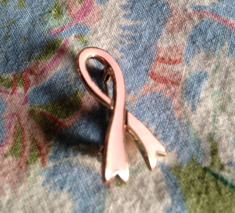 Anstecknadel Aus 925Er Silber, Rosa Emailliert Oktober Anstecknadel Aus 925Er Silber, Rosa Emailliert Oktober von CarolinaMoonGallery