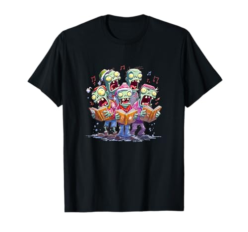 Lustiges Caroling Zombie Kostüm für Jungen und Mädchen T-Shirt Lustiges Caroling Zombie Kostüm für Jungen und Mädchen T-Shirt von Caroling Zombie Outfit