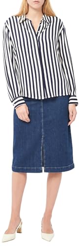 CAROLL Damen 232c-caby Hemd, Marine, 36 von Caroll