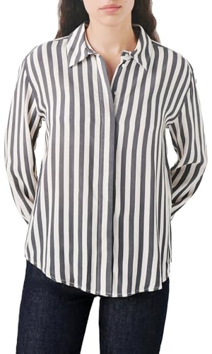 CAROLL Damen 232c-caby Hemd, anthrazit, 34 von Caroll