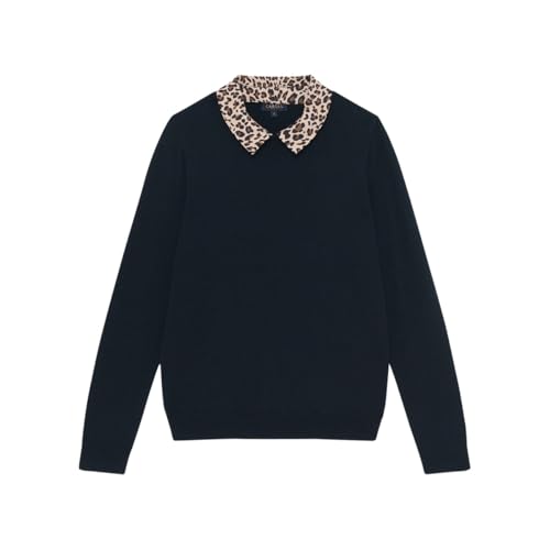 CAROLL Damen 242k-mpaola Pullover, Schwarz, Large von Caroll