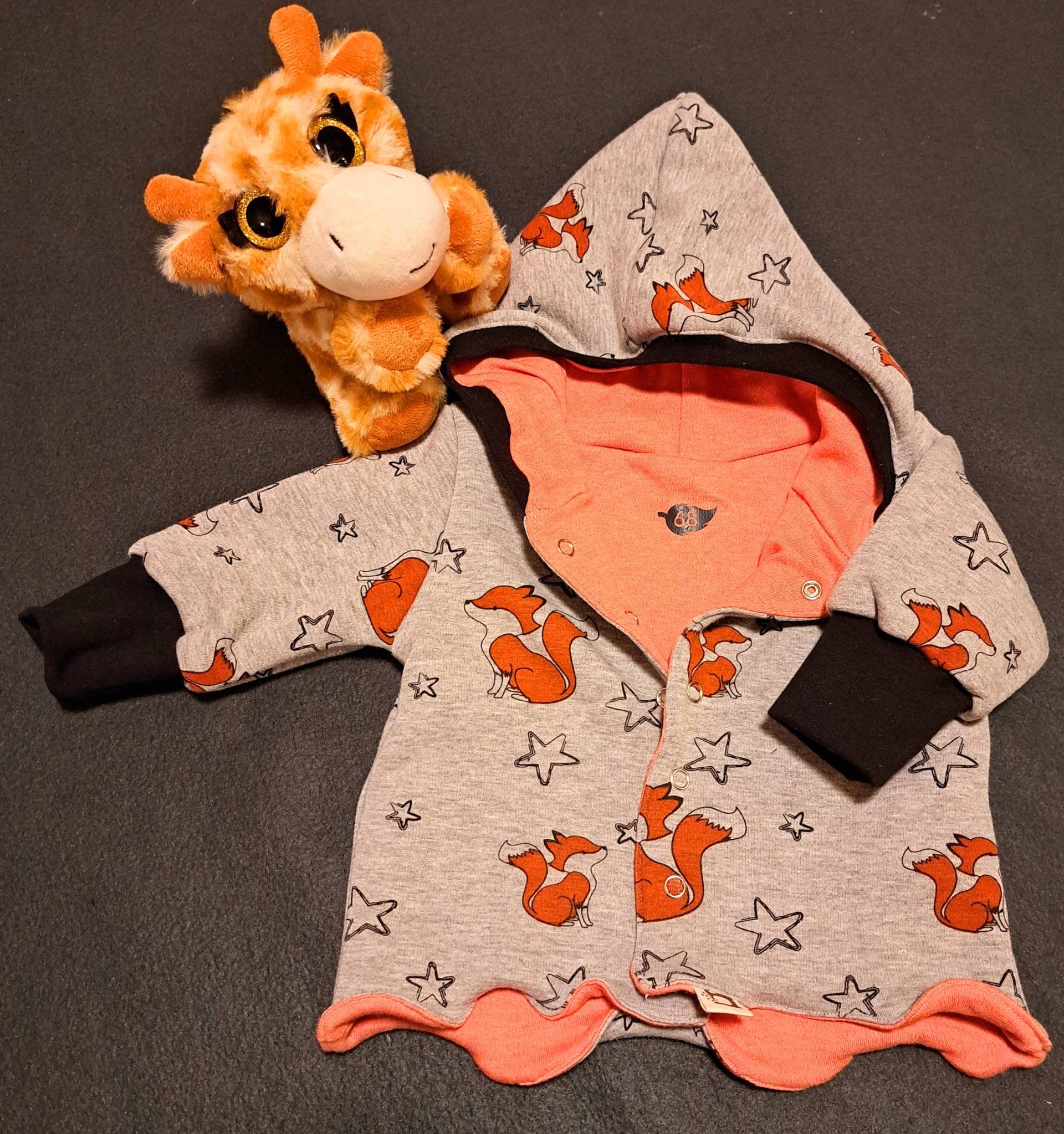 Jacke Baby/Jerseyjacke Fuchsliebe Babyjacke Sweatjacke Kindergeschenk Alltagsmode Jacke Baby/Jerseyjacke Fuchsliebe Babyjacke Sweatjacke Kindergeschenk Alltagsmode von Carosnaehliebe