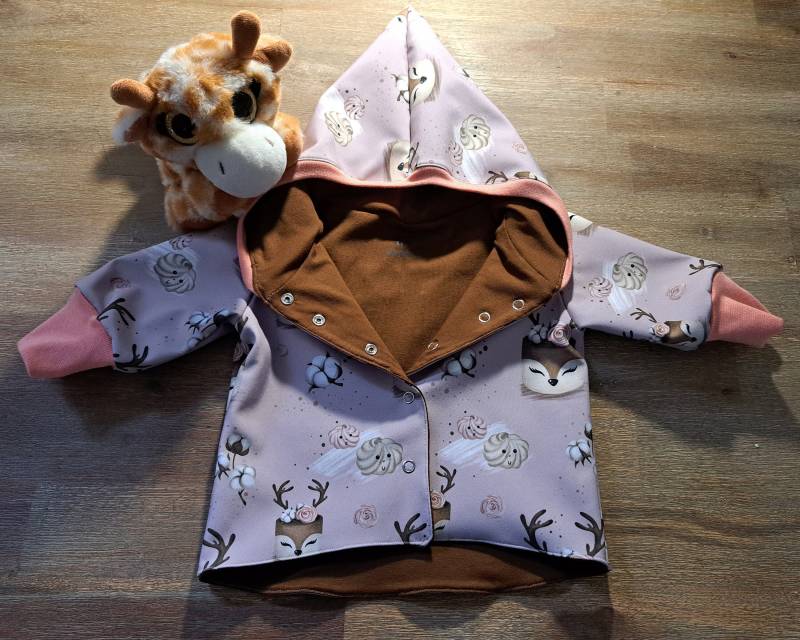 Kinderjacke/Softshelljacke Kindersoftshelljacke Atmungsaktive Regenjacke Kinderregenjacke von Carosnaehliebe