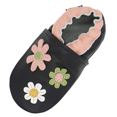 Carozoo 3 Flower Black 0-6m von Carozoo