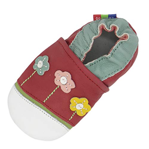 Carozoo Little Flower red 2-3y von Carozoo