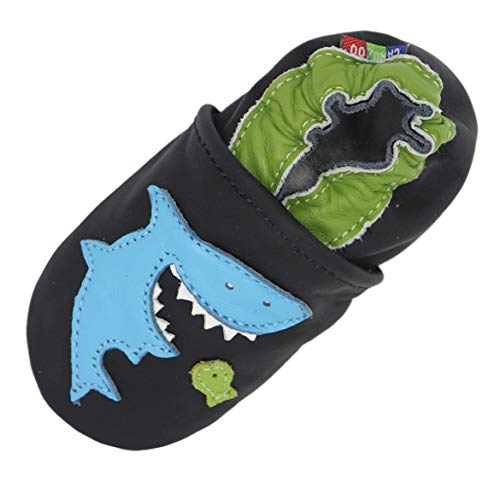 Carozoo Shark Black 0-6m von Carozoo