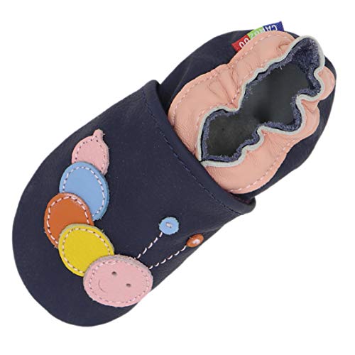 Xin Caterpillar Dark Blue 12-18m von Carozoo