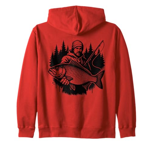 Karpfenangeln, für Männer | Angler | Karpfenfisch & Angeln Kapuzenjacke Karpfenangeln, für Männer | Angler | Karpfenfisch & Angeln Kapuzenjacke von Carp Fish Fishing Angler Gifts for Dad & Men