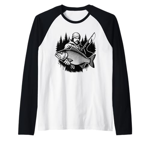 Karpfenangeln, für Männer | Angler | Karpfenfisch & Angeln Raglan Karpfenangeln, für Männer | Angler | Karpfenfisch & Angeln Raglan von Carp Fish Fishing Angler Gifts for Dad & Men