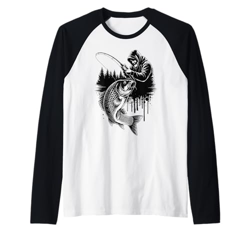 Karpfenangeln, für Männer | Angler & Karpfenfische, Angeln Raglan Karpfenangeln, für Männer | Angler & Karpfenfische, Angeln Raglan von Carp Fish Fishing Angler Gifts for Dad & Men