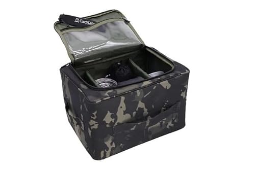 CarpLIfe Brew Kit Tasche/Kochgeschirrtasche/Aufbewahrungstasche – Karpfenangeltasche – Lieferung mit 4 Töpfen in Lebensmittelqualität, schwarzem geätztem Teelöffel und Mikrofaser-Handtuch CarpLIfe Brew Kit Tasche/Kochgeschirrtasche/Aufbewahrungstasche – Karpfenangeltasche – Lieferung mit 4 Töpfen in Lebensmittelqualität, schwarzem geätztem Teelöffel und Mikrofaser-Handtuch von CarpLife Products Ltd