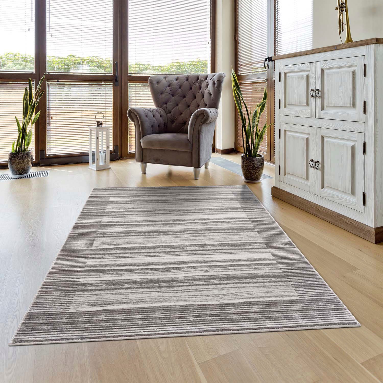 Carpet City Teppich "Noa 9301" rechteckig 11 mm Höhe Läufer, Kurzflor, Modern, Weicher Flor, Pflegeleicht, Wohnzimmer von Carpet City