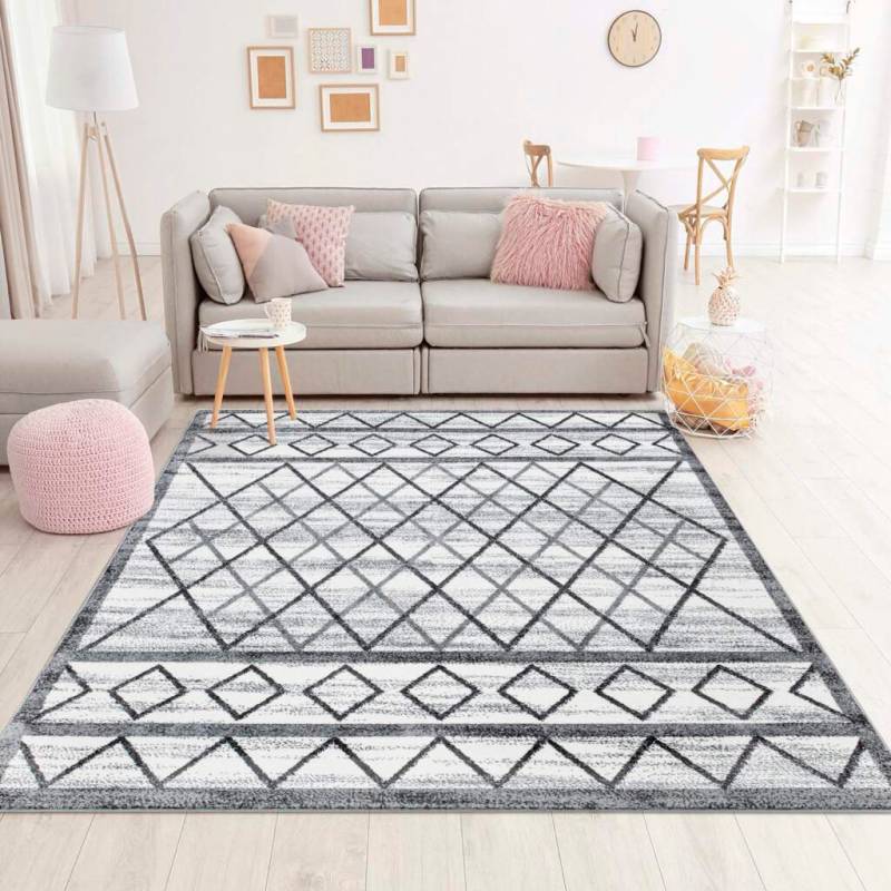 Carpet City Teppich "YOUNG964" rechteckig 11 mm Höhe Moderner Jugend- Kinder Teppich, ideal für Jugendzimmer von Carpet City