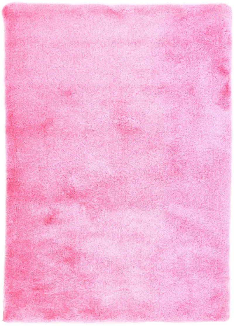 carpetfine Hochflor-Teppich "Breeze" rechteckig 45 mm Höhe besonders weich mit leichtem Glanz Garn, Wohnzimmer von Carpetfine