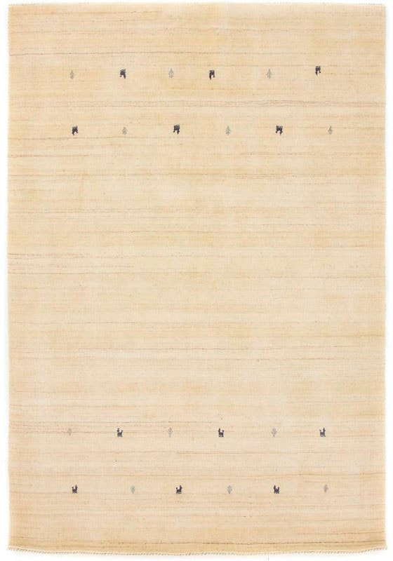 carpetfine Wollteppich "Gabbeh Uni, auch als Läufer und Rund erhältlich" rechteckig 15 mm Höhe reine Wolle, handgewebt, Gabbeh Loom Tiermotiv, große Farbauswahl von Carpetfine