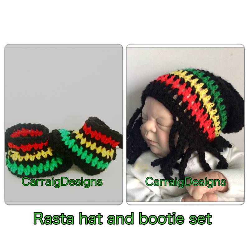 Baby Set Gehäkelt Gestrickt Aus Innerhalb 1-3 Im in Den Usa Und Kanada von CarraigDesigns