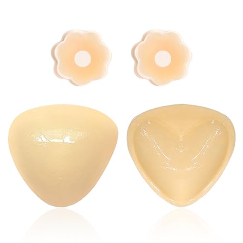 Carreneu Klebe BH Push up,Push up Klebe BH,Klebe Push up BH,Push up Klebe BH Pads,Unsichtbarer BH Als Klebepads,Doppelseitiger Klebe BH,Push up Pads Wiederverwendbar Schweißfest und Wasserdicht von Carreneu