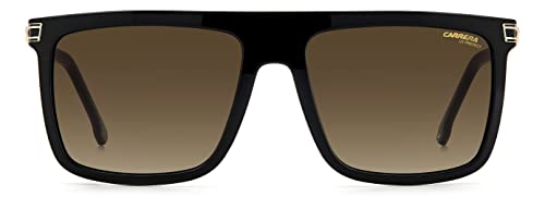 Carrera 1048/S Black/Grey Brown Shaded 58/17/140 Unisex Sonnenbrillen von Carrera