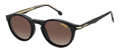 Carrera CA 297/CS Black/Brown Shaded Folding Clip-On 48/21/145 Unisex Sonnenbrillen von Carrera