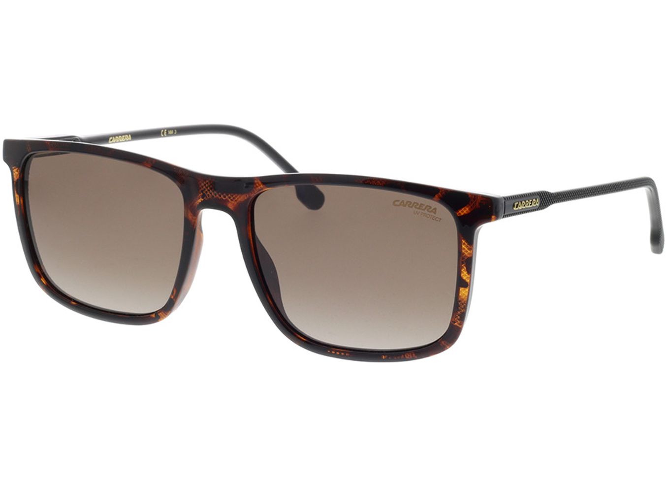 Carrera CARRERA 231/S 086 55-18 Sonnenbrille mit Sehstärke erhältlich, Herren, Vollrand, Eckig von Carrera