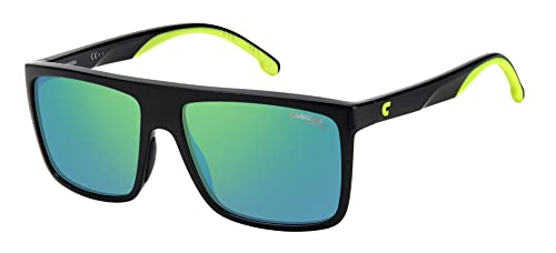 Carrera Unisex 8055/s Sunglasses, 7ZJ/Z9 Black Green, One Size von Carrera