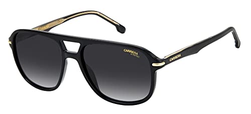 Carrera Sonnenbrillen 279/S Black/Dark Grey Shaded 56/17/145 Herren von Carrera