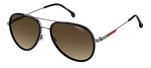 Carrera Sonnenbrillen 1044/S Black/Grey Brown Shaded 57/17/145 Unisex von Carrera