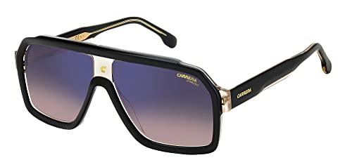 Carrera Sonnenbrillen 1053/S Black Beige/Brown Shaded Blue Mirror 60/12/145 Herren von Carrera