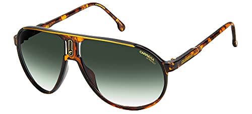 Carrera Sonnenbrillen CHAMPION65/N Havana/Green Shaded 62/12/130 Unisex von Carrera