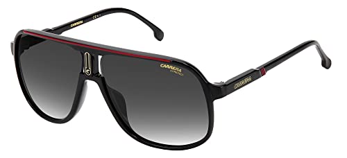 Carrera Unisex 1047/s Sunglasses, OIT/9O Black RED, L von Carrera