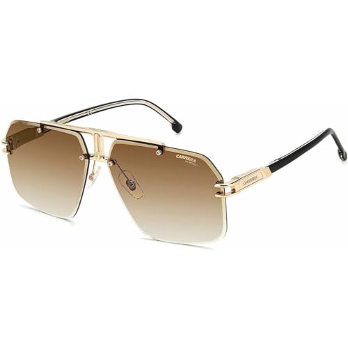 Carrera Unisex 1054/s Sunglasses, 2M2/86 Black Gold, 63 von Carrera