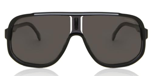 Carrera Unisex 1058/s Sunglasses, 08A/M9 Black Grey, 63 von Carrera