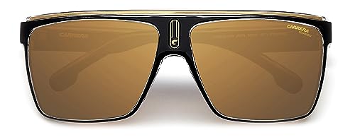 Carrera Unisex 22/n Sunglasses, 2M2/YL Black Gold, 63 von Carrera