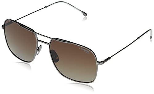 Carrera Unisex 247/s Sunglasses, 6LB/LA Ruthenium, 58 von Carrera