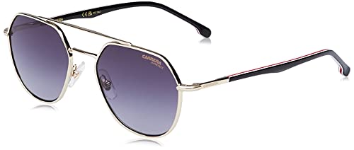 Carrera Unisex 303/s Sunglasses, W97/9O GD STRPD BK, 53 von Carrera
