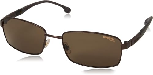 Carrera Unisex 8037/s Sunglasses, VZH/SP Matte Bronze, 58 von Carrera