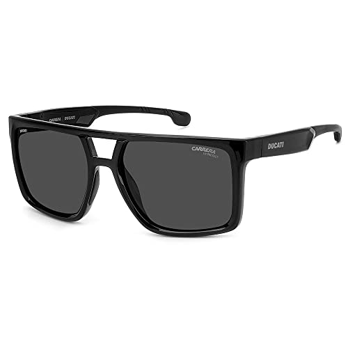 Carrera Unisex Carduc 018/s Sunglasses, 807/IR Black, 58 von Carrera