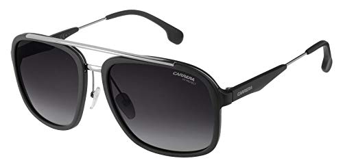 Carrera Unisex-Erwachsene 133/S 9O TI7 57 Sonnenbrille, Schwarz (Dark Grey) von Carrera