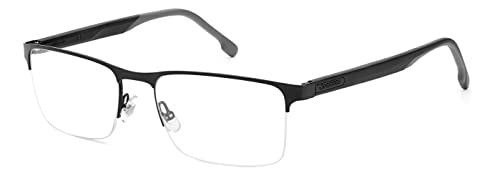 Carrera Unisex Rectangular Eyeglasses Sunglasses, 807/19 Black, 55 von Carrera