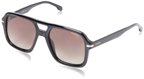 Carrera Unisex Sonnenbrille 317/S 807 55/20/150 Herren Sunglasses, 807/HA Black, 55 von Carrera
