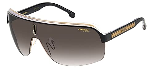 Carrera Sonnenbrillen TOPCAR 1/N Black Gold/Brown Shaded 99/1/115 Herren von Carrera