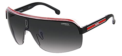 Carrera Sonnenbrillen TOPCAR 1/N Black Red/Grey Shaded 99/1/115 Herren von Carrera