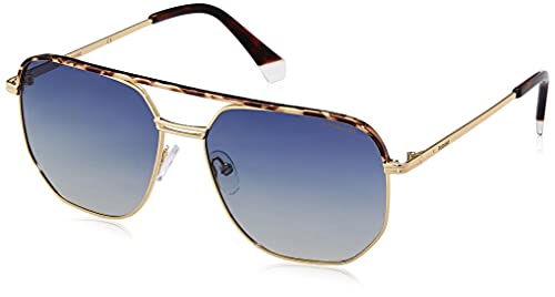 Polaroid Unisex PLD 2090/s/x Sunglasses, H8D/Z7 BLUEHVN Gold, 58 von Carrera