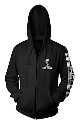 Carroll Shelby Supersnake Kapuzenpullover mit Reißverschluss von Carroll Shelby