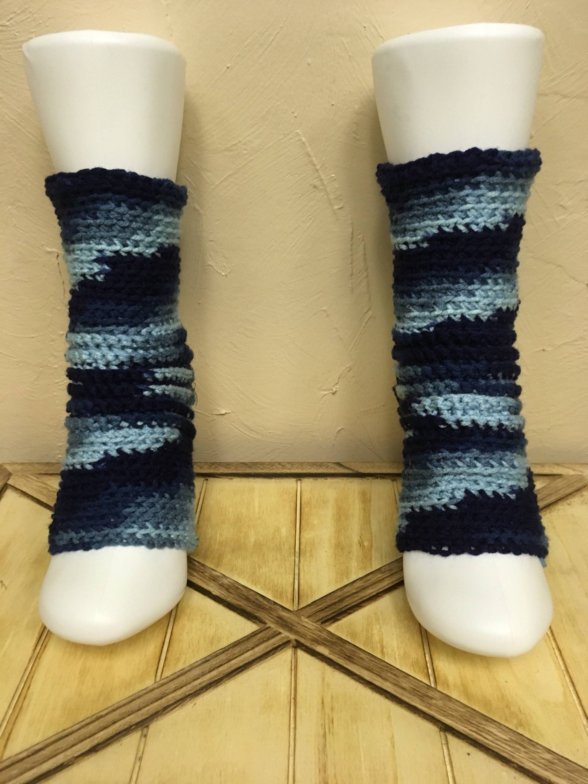 Yoga Socken in Altblau Für Tanz, Yoga, Pediküre, Pilates von CarrotCreations