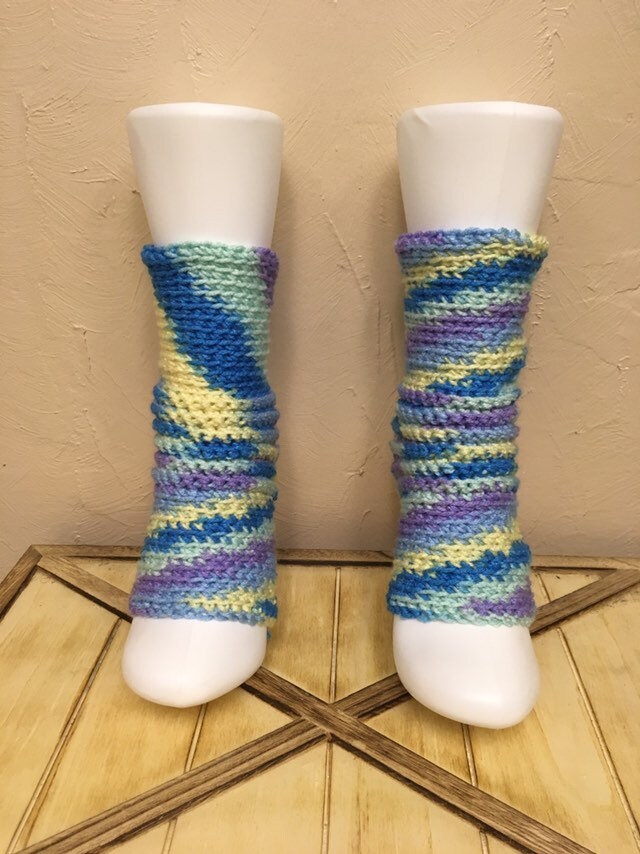 Yoga Socken in Stillwater Blue Ombre Für Tanz, Yoga, Pediküre, Pilates von CarrotCreations