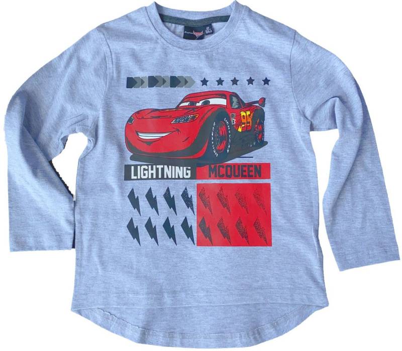 Cars Langarmshirt CARS Lightning MCQueen Longsleeve Kinder T-Shirt 4-8 Jahre Cars Jungen Bekleidung von Cars