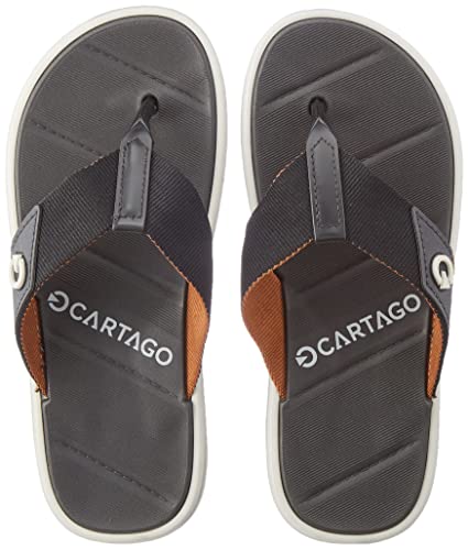 Cartago Herren 11634 Zehentrenner, Silver/Black, 39.5 EU von Cartago